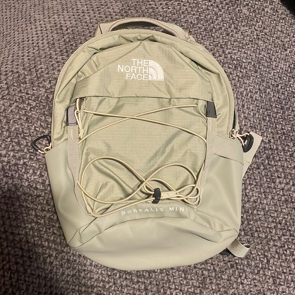 The North Face mint green Borealis Mini Backpack